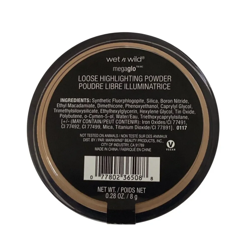 Wet n Wild MegaGlo Loose Highlighting Powder Hustle & Glow 0.28oz Vegan New